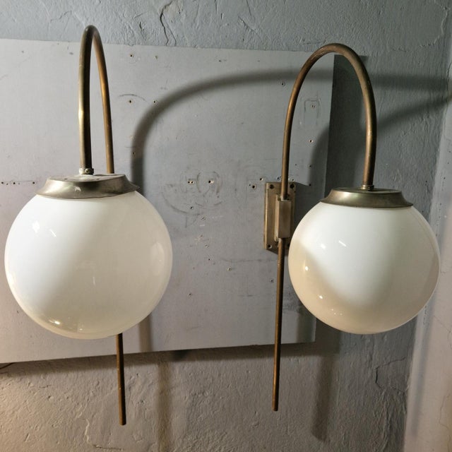 Wall Lights in Chrome with One Lattima Spheres from Candle, 1970s, Set of 2 I have official proof of authenticity such as...
