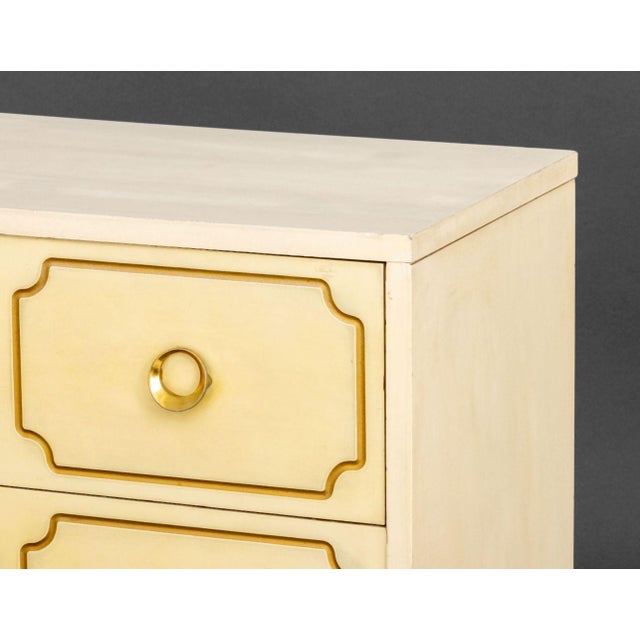 Early 20th Century Dorothy Draper Style White Chests of Drawers, 2 For Sale - Image 5 of 9
