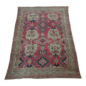 19th Century Tribal Oushak Rug