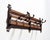 Antique Victorian Style Oak and Cast Iron Coat Rack For Sale In New York - Image 6 of 17