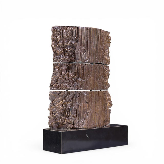 Late 20th Century Josep Maria Subirachs Nude Torso Bronze Sculpture For Sale - Image 5 of 9