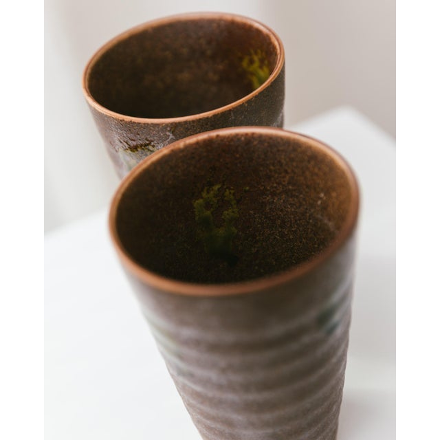 Vintage Ceramic Mugs by Matthias Jäckel for Keramikhof Naunhof, 1980s, Set of 2 For Sale - Image 6 of 10