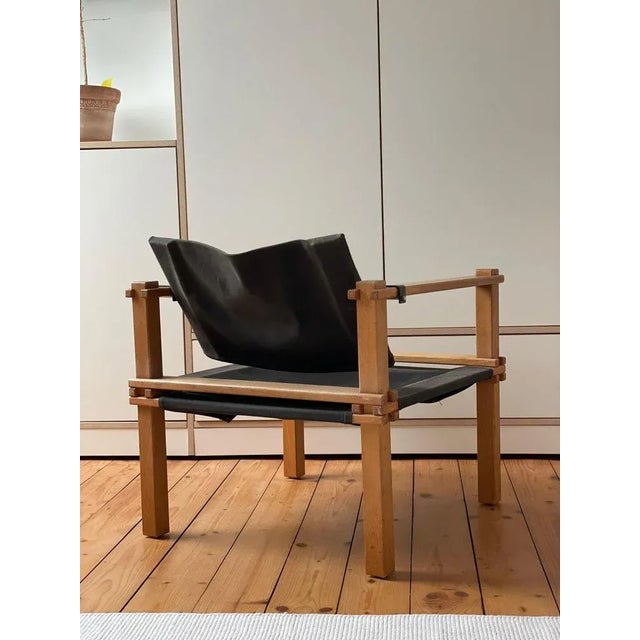 Safari Armchair from Bofinger, 1950s For Sale - Image 4 of 11