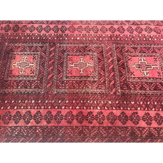 Vintage Turkmen Baluch Rug For Sale - Image 4 of 10