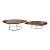 Galle Wooden Coffee Table - Set of Two For Sale