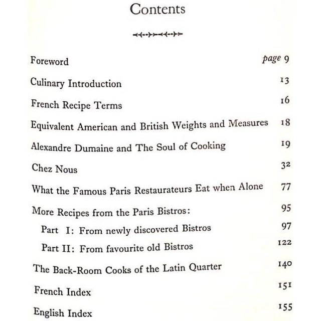 "Paris Bistro Cookery & the Art of Simple French Cookery" 1967 Watt, Alexander For Sale In New York - Image 6 of 12