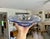 1950s Biomorphic Murano Blue & Clear Centerpiece Bowl For Sale - Image 11 of 12
