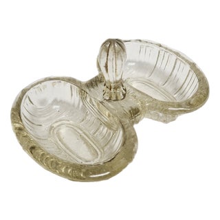 Art Nouveau Salt and Pepper Holder by HSG Ząbkowice, Poland, 1920s For Sale