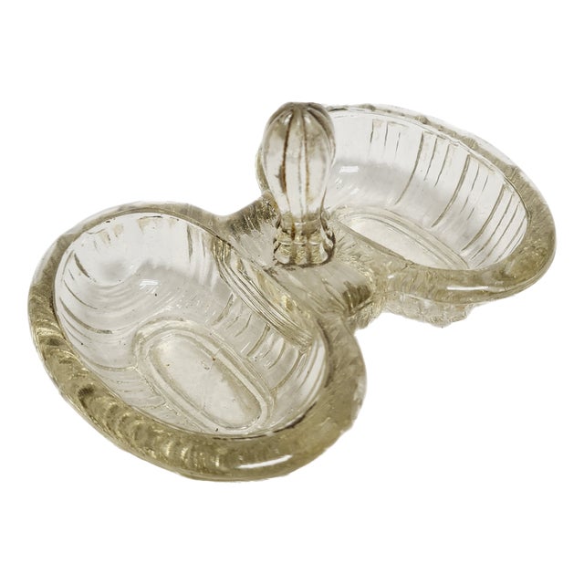 Art Nouveau Salt and Pepper Holder by HSG Ząbkowice, Poland, 1920s For Sale
