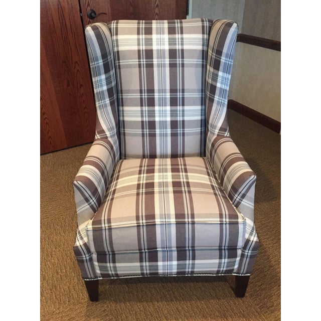 Huntington House Gray Blue Accent Chair Chairish