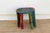 1960s Tribal Motif Painted African Nupe Stool For Sale - Image 5 of 8