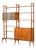 Scandinavian Free-Standing Teak Wall Unit, Norway, 1960s For Sale