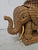 Wood Mid-Century Modern Side Table in Rattan in shape of an Elephant, Italy, 1960s For Sale - Image 7 of 16
