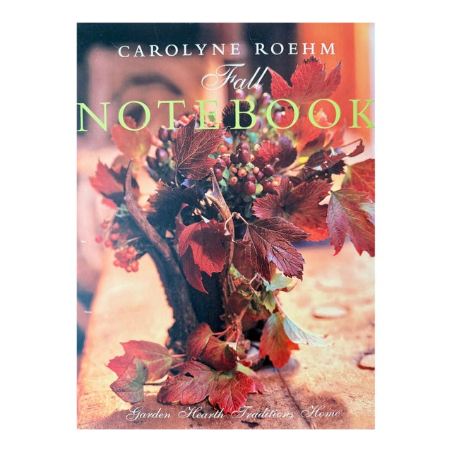 Carolyne Roehm Fall Notebook For Sale