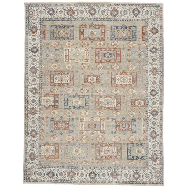 Turkish Oushak Rug, 09'11 X 12'11 For Sale - Image 9 of 9