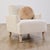 Wood Performance Fabric Modern Lounge Chair For Sale - Image 7 of 7