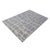 Nepalese Modern Abstract Wool & Silk 4x6 Slate Blue & Ivory Handmade Area Rug #9902908 For Sale - Image 4 of 11
