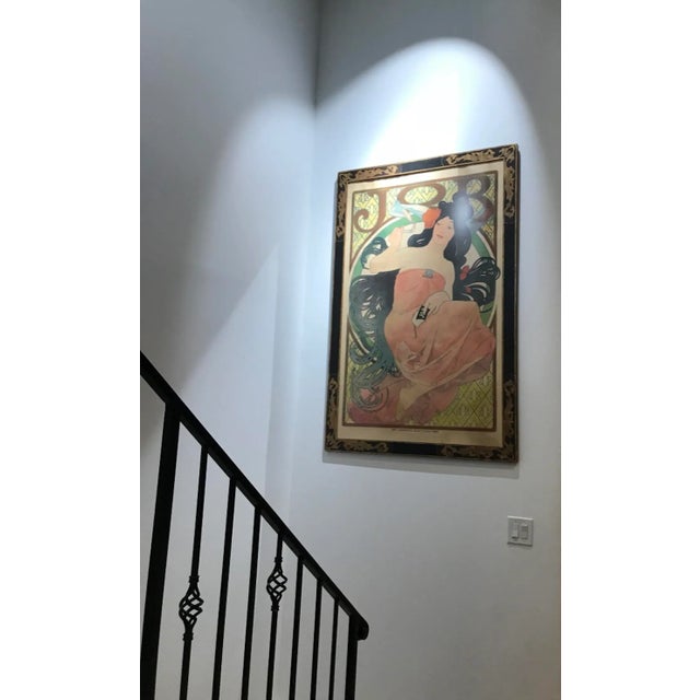 Art Nouveau Art Nouveau Alphonse Mucha Original Job Poster, 1898 For Sale - Image 3 of 13