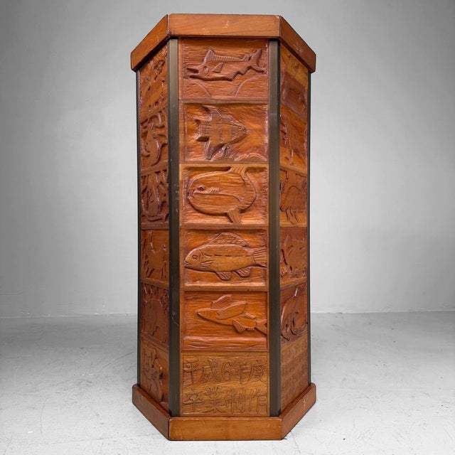 Japanese Kadai Plant Stand, 1994 For Sale - Image 6 of 18