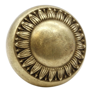 Antique 1900s Brass Sargent Greek Argos Passage Door Knob