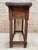 20th Century Catalan Spanish Carved Wood Console Table For Sale - Image 10 of 11