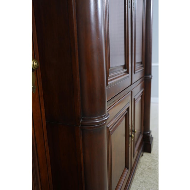Sligh Large Cherry Home Theater Entertainment Unit For Sale - Image 15 of 18