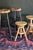 Wood Barley Twist Black Painted Wooden Stools From the 1990s For Sale - Image 7 of 11