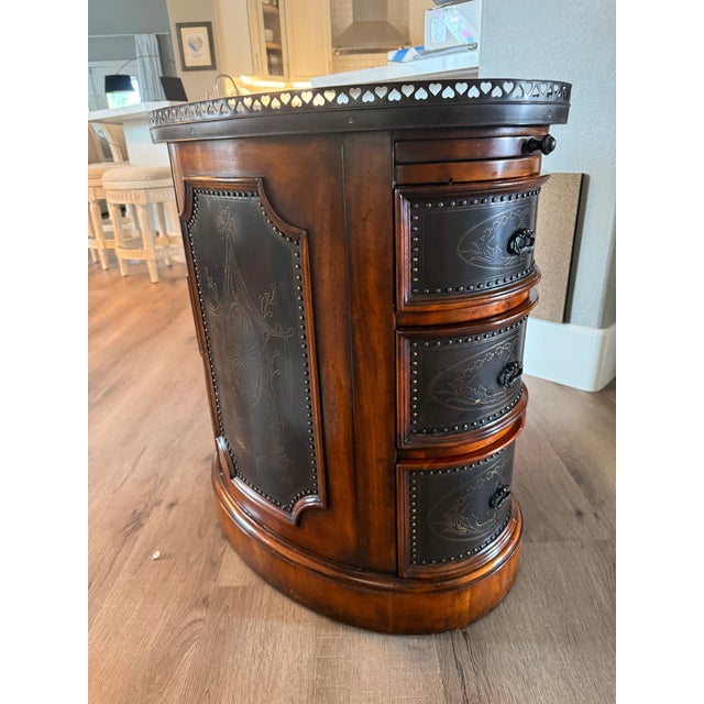 1990s Theodore Alexander Armoury Table For Sale In Las Vegas - Image 6 of 10