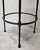 1990s Ethan Allen Biscayne Swivel Counter Bar Stool Wrought Iron For Sale - Image 11 of 16