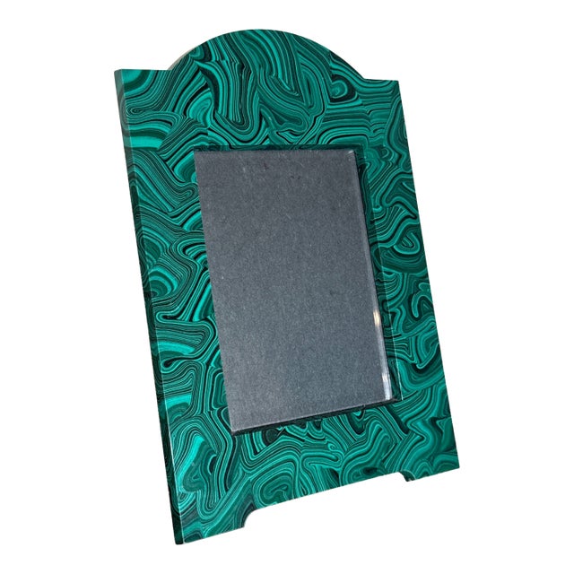 Vintage Malachite Picture Frame For Sale