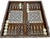 Handmade Mother of Pearl Backgammon & Chess Board 21” Wooden Game Set For Sale - Image 11 of 11