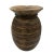 Vintage Indian Wooden Milk Pot For Sale - Image 4 of 5