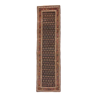Late 19th Century Caucasian Shirvan Rug Runner, 03'07 X 13'02 For Sale