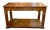 Vintage Baker Empire Style Burl-Wood Console For Sale