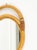 Mid-Century Bamboo and Rattan Round Wall Mirror, Italy, 1970s For Sale - Image 10 of 12