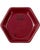 Vintage Viel Maroon Red Ceramic French Ashtray For Sale - Image 9 of 9