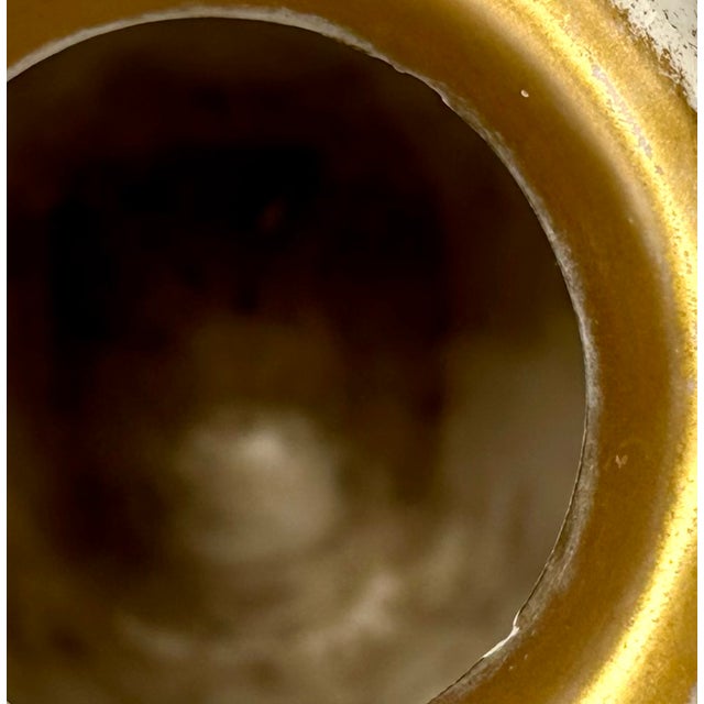 Turn-Teplitz Alexandra Porcelain Works Ernst Wahliss Winter Snow Ice Curtain Vase c.1905-1910 For Sale - Image 10 of 15