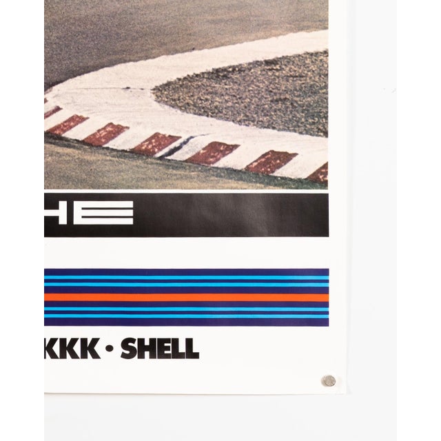 Porsche Victory at the 4 Hours of Pergusa Poster by Erich Strenger, 1976 For Sale - Image 8 of 9