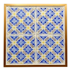 19th-Century Hanging Dutch Delft Tile Plaque