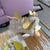 Metal Brass Butterfly and Quartz Object For Sale - Image 7 of 12