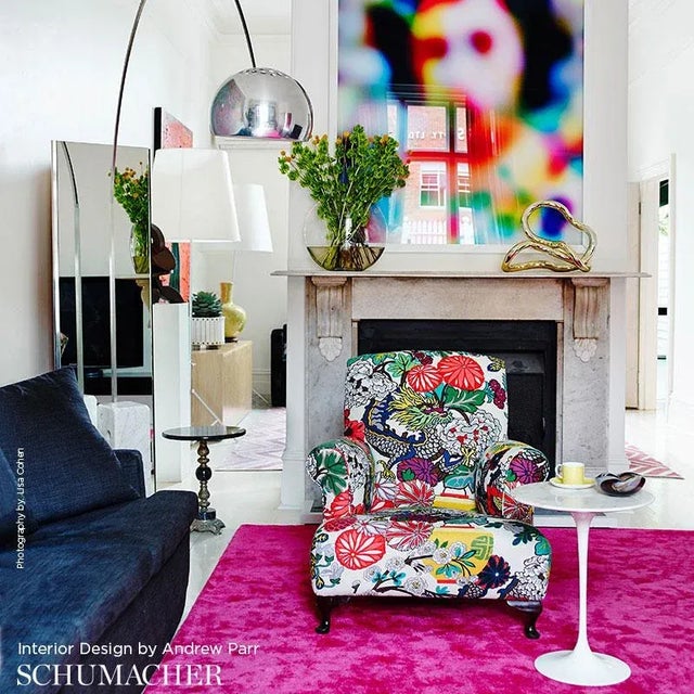 An instant hit from the moment we introduced it, this is one of our best-loved designs. The chinoiserie motif was inspired...