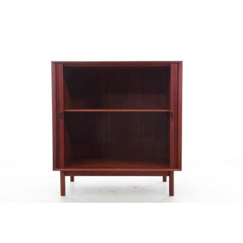 Mid-century modern scandinavian jealousy cabinet in solid teak by peter hvidt et orla mølgaard nielsen. Model n°301 year...