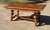 French Vintage French Refectory Draw Leaf Dining Table For Sale - Image 3 of 12