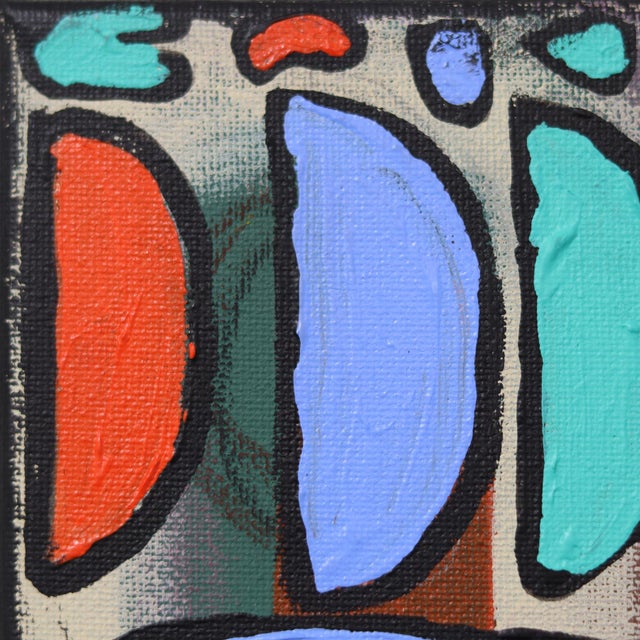 Dreamgirl - Color Drenched Abstract Feminine Figurative Still Life Painting Original Artwork by Courtney Simone For Sale - Image 4 of 9