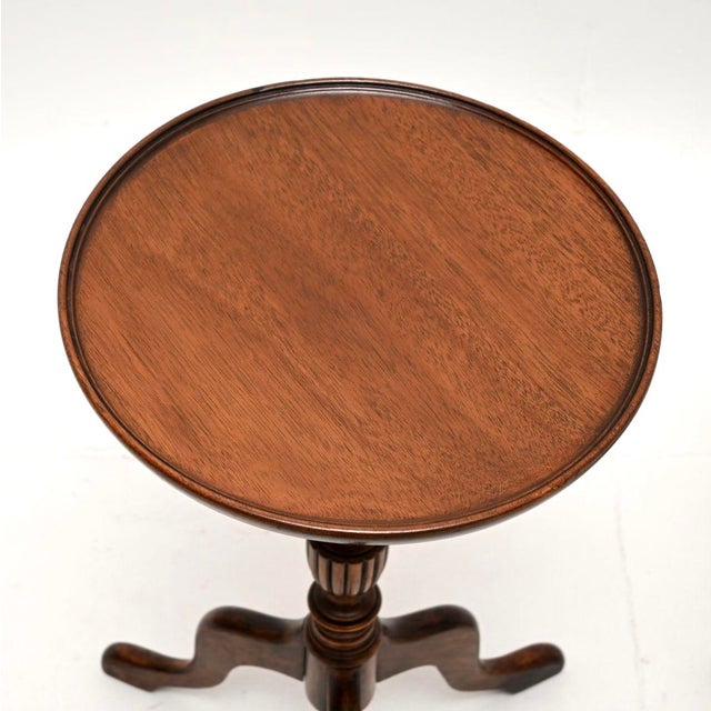 1930s Antique Georgian Wine Tables, 1930, Set of 2 For Sale - Image 5 of 7