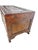 Vintage Asian Carved Wood Storage Chest With Figural Relief Panels For Sale - Image 13 of 18
