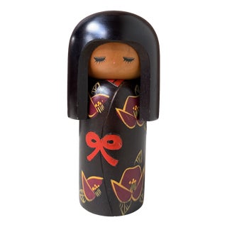 Vintage Sōsaku Kokeshi by Miyashita Hajime, 1970s For Sale