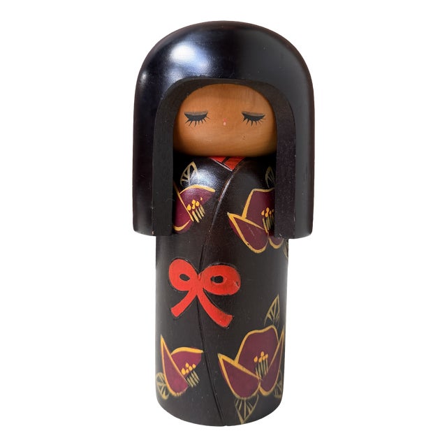 Vintage Sōsaku Kokeshi by Miyashita Hajime, 1970s For Sale