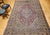 19th Century Persian Kerman Lavar Rug, Hand-Knotted Wool, Floral Pattern, Red & Ivory, 8x11 For Sale - Image 9 of 18