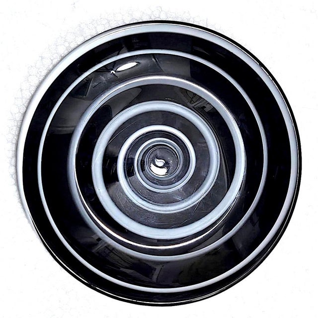 Vintage Italian Art Glass Plates for Leonardo, Set of 3 For Sale In Miami - Image 6 of 11